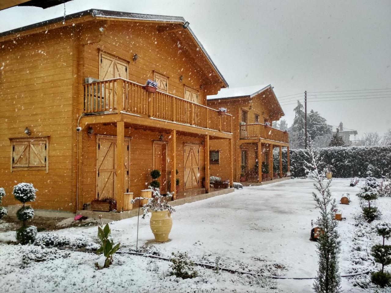 Kastor Chalets Ampelokipoi  外观 照片
